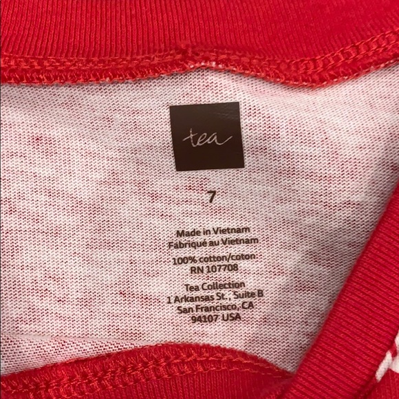 NWOT Tea Collection Kata Wrap Neck Dress - Picture 2 of 4